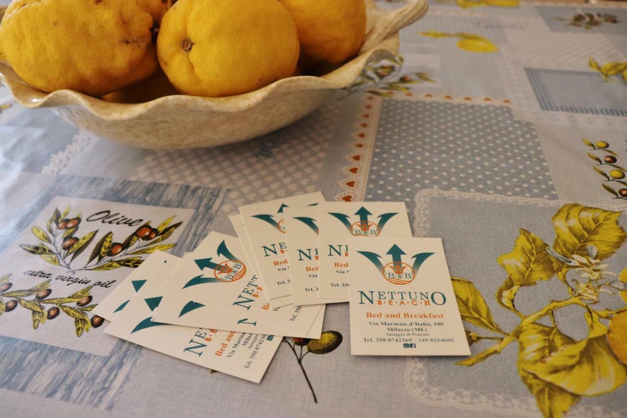 B&B Nettuno Beach Milazzo Buitenkant foto